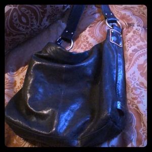 Beautiful leather Hobo style purse